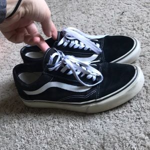Back lace up vans